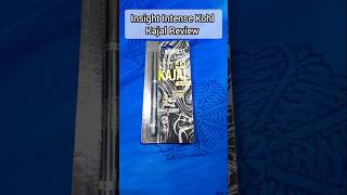 Insight Kajal Review Kajal Under100₹ Insight intense Kohl Kajal Swatch insight shorts kajal haul [upl. by Nade]