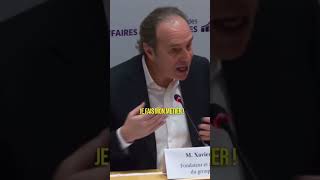 Comment Xavier Niel l’a éteint 🔥😳 shortvideo free macron lepen lfi rn [upl. by Pigeon]