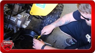 2011 Can Am DS250 How To Clean Out Carb [upl. by Gord439]