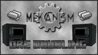 Ore Doubling With Mekanism  Minecraft Tutorial With DraaxLP [upl. by Altis189]