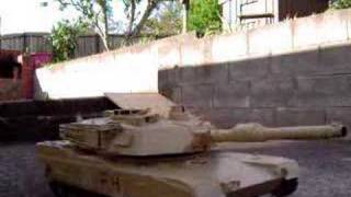 112 M1A2 Abrams w Heng Long board  Dualbattery testrun [upl. by Mast]