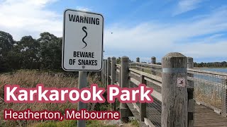 A Great Walk at Karkarook Park in Heatherton Melbourne [upl. by Darin491]