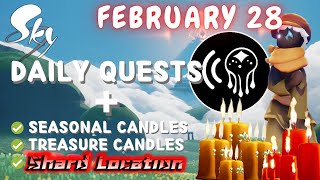 Sky Daily Quests  Shard Location Today  February 28  Daylight Prairie [upl. by Hildie441]