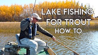 Lake Fishing for Trout  Stillwater Basics [upl. by Ewnihc3]