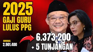 BOCORAN GAJI GURU TERBARU 2025  LANGSUNG DARI MENTERI KEUANGAN [upl. by Yeslah465]