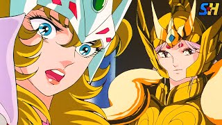 💀El MOMENTO CANÓNICO en que Misty casi MUERE a manos de MU DE ARIES  Saint Seiya Review Capítulo 23 [upl. by Ariane]