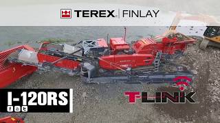 Terex Finlay I 120RS impact crusher concrete recycling [upl. by Abibah]