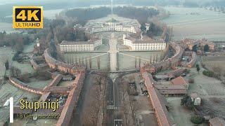 Stupinigi palazzina di caccia a Torino vista dallalto [upl. by Cole886]