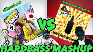 Alan Aztec  Nihonbass VS BEER CHEESE WISCONSIN HARDBASS MASHUP 60FPS [upl. by Nylrahc671]