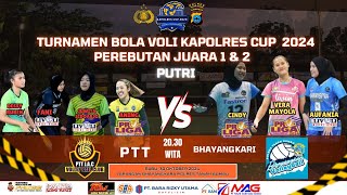 PTT VS BHAYANGKARI  KAPOLRESCUP 2024 FINAL [upl. by Sawyere19]