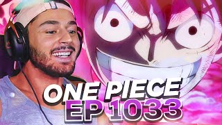 KAIDO GIFLE LUFFY ENCORE UNE FOIS  ONE PIECE 1033 REACTION FR [upl. by Anivol]