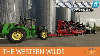 BIG BOURGAULT SEED DRILL NEEDED FOR THE CANOLA FIELD  Farming Simulator 22  EP23 [upl. by Eiramnerual]