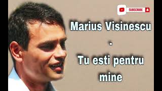 Marius Visinescu ENERGIC  Tu esti pentru mine NOU [upl. by Camfort179]