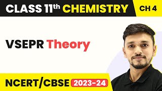 VSEPR Theory  Chemical Bonding and Molecular Structure  Class 11 Chemistry [upl. by Enialb]