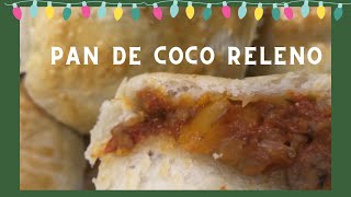 PAN DE COCO RELLENO ESPOJOSO Y SUAVECITO  RECETAS NAVIDEÑAS [upl. by Suertemed]