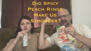 Tajin Hot🔥 Peach Rings amp Oxyshred Peach Ring Energy Drink Review [upl. by Southard]