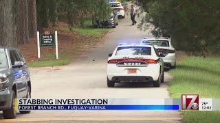 Man in hospital after stabbed in FuquayVarina [upl. by Maureene]