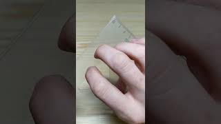 SIMPLE ASMR 1163  KNIFE AND RULER asmr asmrsounds [upl. by Ronalda]