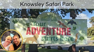 Knowsley Safari Park hyperlapsed 5 mile drive followed by walk around and kids rides [upl. by Kentigerma]