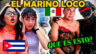 🇨🇺CUBANAS REACCIONAN al MARINO LOCO 😮ESTO ES ALGO DE PELÍCULA [upl. by Liddy]