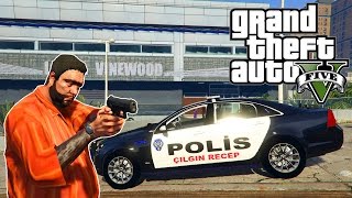 ZENCİLER BANA KARŞI AYAKLANDI  GTA 5 POLİS RECEP MODU [upl. by Nollek]