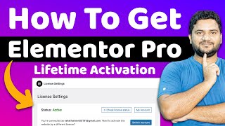 How to Get Elementor Pro with Lifetime Activation [upl. by Akirahs]