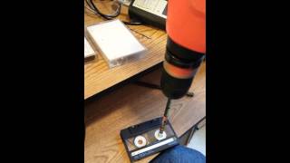 DIY cassette tape rewinder [upl. by Litman498]