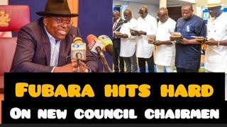 FULL SPEECH of Governor Fubara during swearing in new LG Chairmen in Rivers [upl. by Galer]