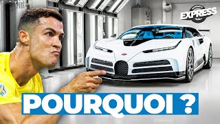 Cristiano Ronaldo vend sa Bugatti Centodieci pour une raison ÉTONNANTE  Automoto Express 453 [upl. by Barrus]