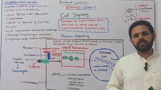 Cell Signaling  Chapter 1  Federal Board Class 11  Cell and sub cellular organelles  FBISE [upl. by Alleusnoc]