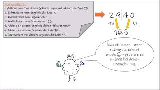 Mit diesem Trick kannst du von jedem das Geburtsdatum berechnen  Mathemagix  Folge 5 [upl. by Sally]