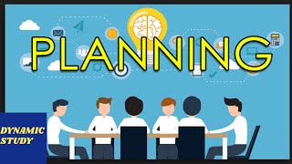 Planning  Meaning Definition Characteristics and Importance of Planning [upl. by Rediah]