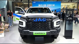 2024 JAC Hunter EV Pickup Walkaround—2023 Guangzhou Motor Show [upl. by Sinegold]