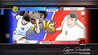 CAPTAIN TSUBASA team dream rangked  sabda vs greninja [upl. by Aube781]