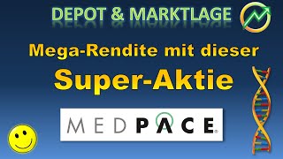 Die besten Aktien 2024  Medpace  Habe ich diese SuperAktie zu früh gekauft gesundheitswesen [upl. by Enala]