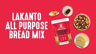 Lakanto All Purpose Bread Mix [upl. by Arondell]