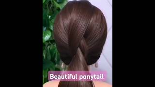 the best ponytail hack ❤️hairstyles ponytailponytailhairstyle shotsviralvideo sugandhabeauty [upl. by Earezed]