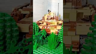 Lego WW2 Stopmotion Panzer IV tank legoweapons ww2lego stopmotionanimation history [upl. by Lyrradal]