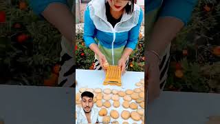 Beautiful Rural Farmer Life  Potato Chips Making shorts​ potato​ youtubeshorts​ satisfying​ [upl. by Atilam]