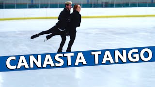 CANASTA TANGO Ice Dance Test  Preliminary Figure Skating Ice Dances [upl. by Alie187]