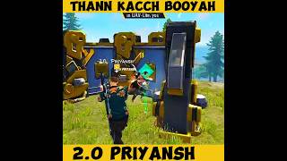 THANN KACCH BOOYAH 😂 FREE FIRE FUNNY SHORT VIDEO freefirefunnyvideo freefire [upl. by Areval90]