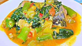 How To Make Angolan Croaker Fish Stew  Calulu africas Tastiest Dish [upl. by Medovich]