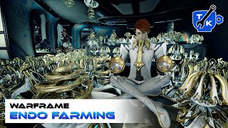 The 6 BEST Endo farms  Warframe [upl. by Anikes]