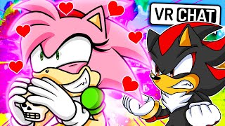 ROSY LOVES SHADOW Shadow Meets Rosy The Rascal VR Chat [upl. by Anoval]