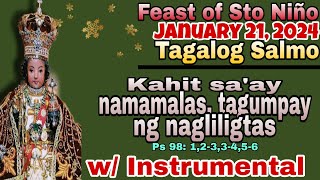 JANUARY 21 2024  TAGALOG SALMO KAHIT SAAY NAMAMALASTAGUMPAY NG NAGLILIGTASw Instrumental [upl. by Aleacem]