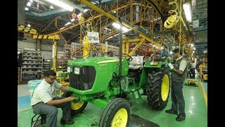 John Deere manufacturing in india [upl. by Oecam]