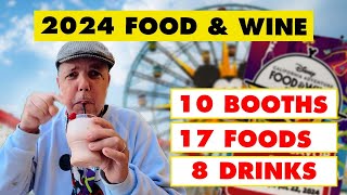 We tried EVERY FOOD and LOTS of drinks at the 2024 Food and Wine Festival [upl. by Sandstrom631]