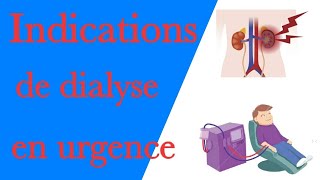 Indications de dialyse en urgence dans lIRA [upl. by Roleat]