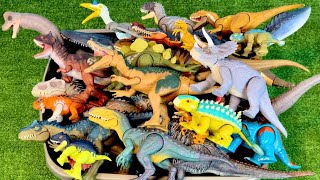 MEGA CAJA DE DINOSAURIOS DINOSAURIOS NUEVOS BARYONYX BUMPY TRICERATOPS CARNOTAURO amp MÁS [upl. by Niletac]