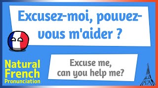 Excusezmoi pouvezvous maider  EN  Excuse me can you help me Sentence No 45 [upl. by Alleunamme]